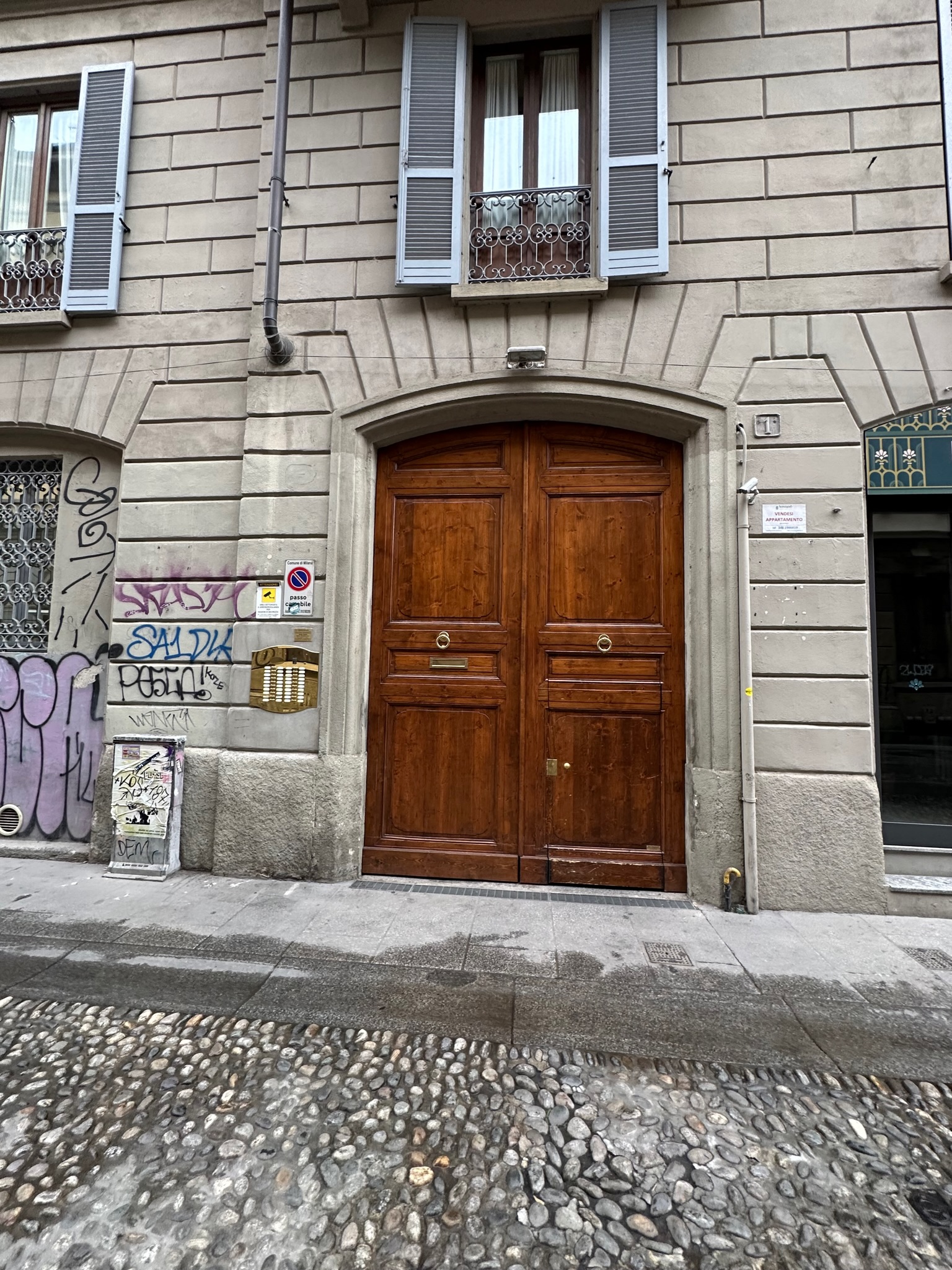 Brown Door