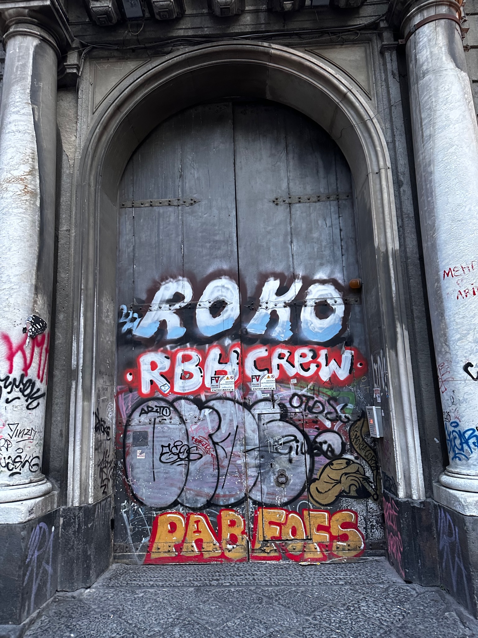Graffiti Door