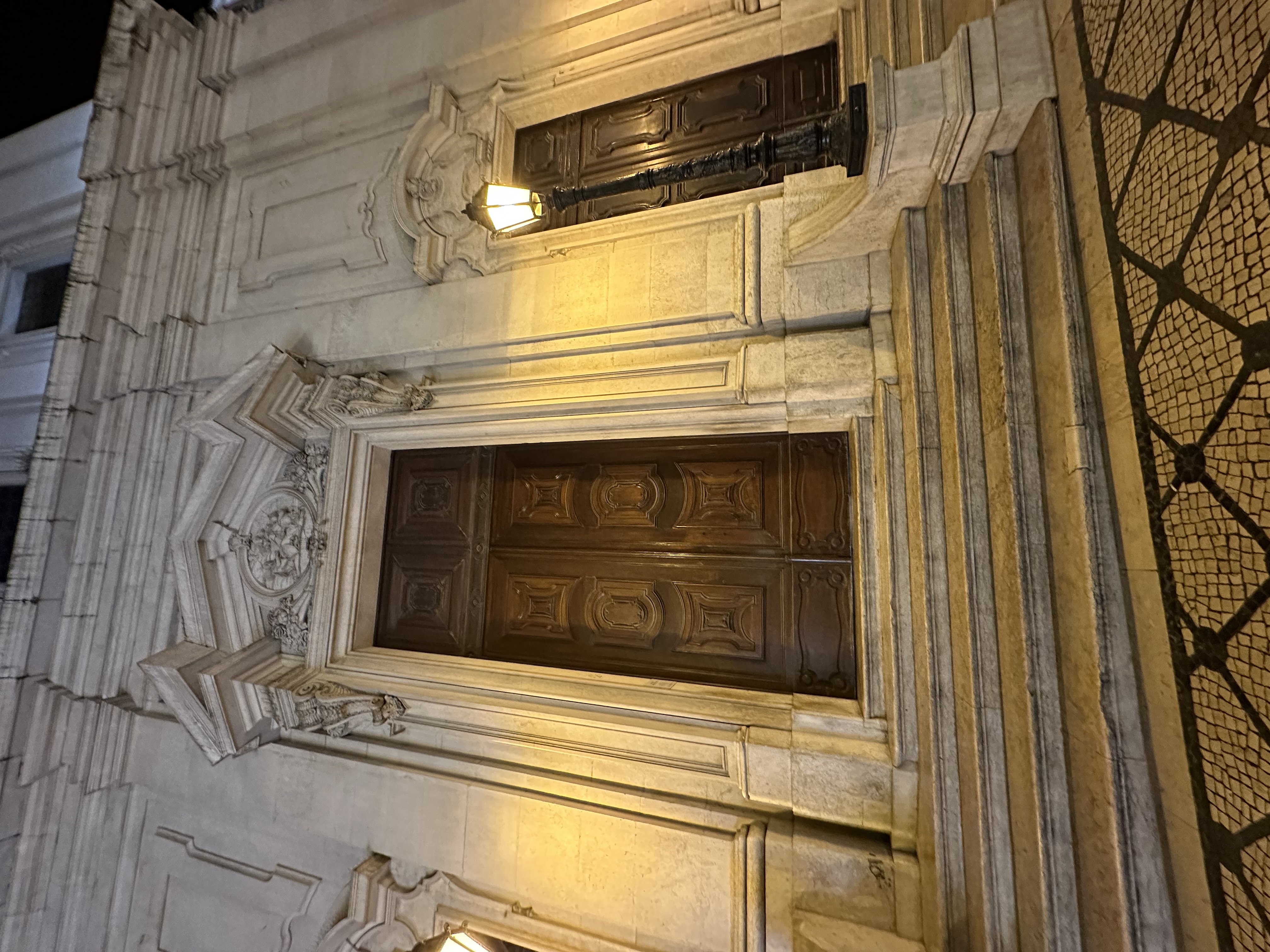 Brown Steps Door